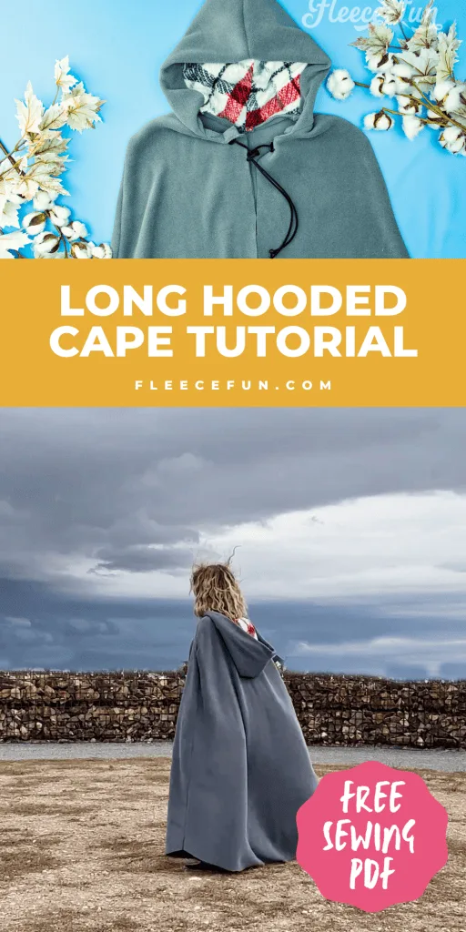 sewing full circle cloak tutorial drafting cutting reference