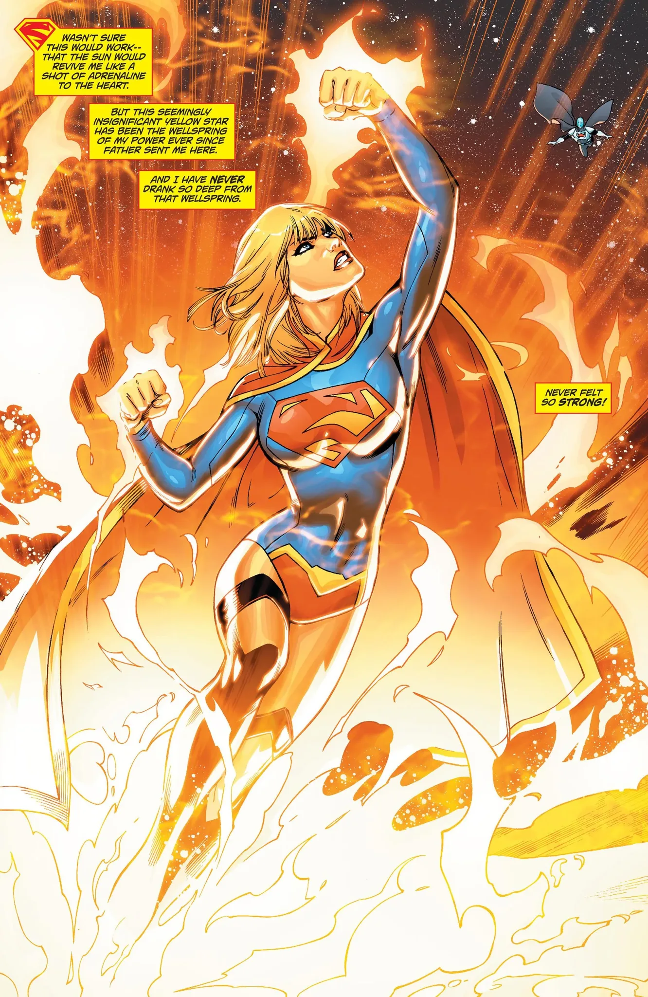 Supergirl Kara Zor-El classic costume full body reference